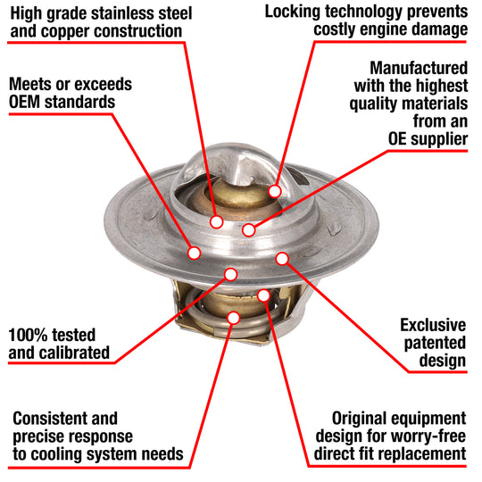 7223-192 Fail Safe Thermostat 192 Degrees Motorad