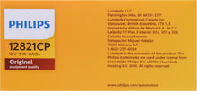 Load image into Gallery viewer, 12821CP Philips Standard Minature 12821 - Standard - Multiple Commercial 10-Pack Philips Bulbs