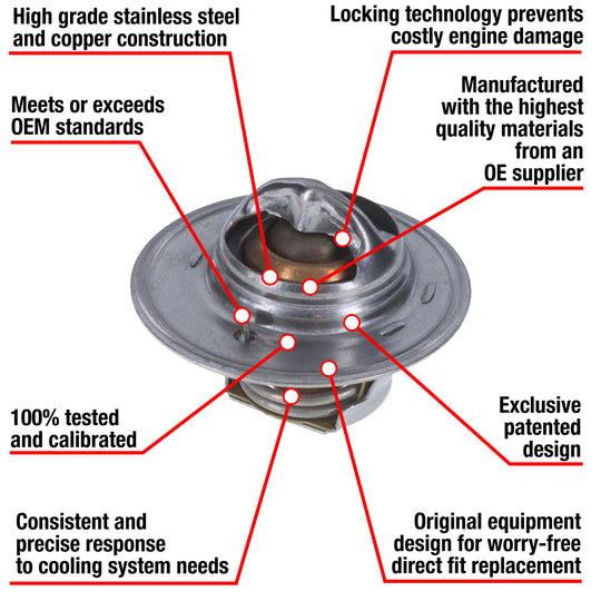 7240-192 Fail Safe Thermostat 192 Degrees Motorad