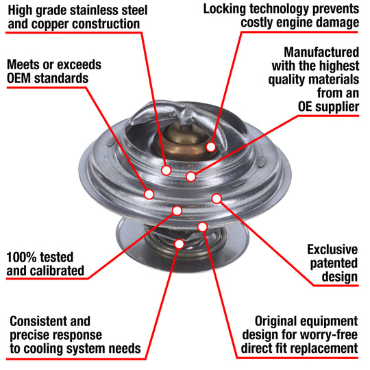 7247-192 Fail Safe Thermostat 192 Degrees Motorad