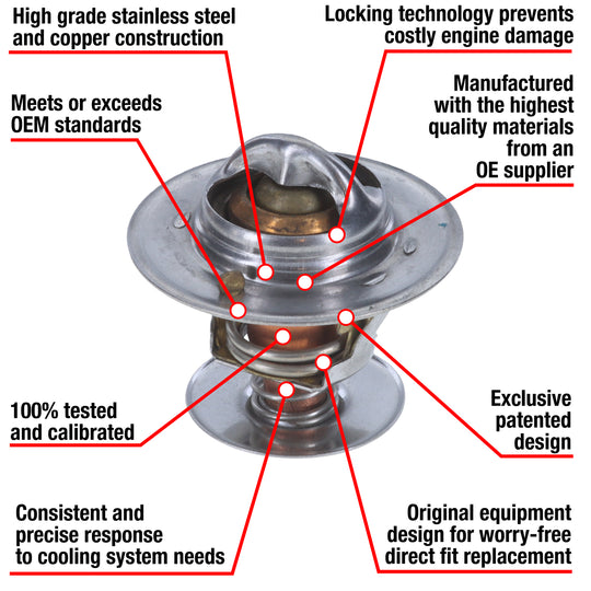 7270-192 Fail Safe Thermostat 192 Degrees Motorad