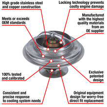 Load image into Gallery viewer, 7273-192 Fail Safe Thermostat 192 Degrees Motorad