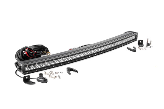 72730 Chrome Series LED - 30 Inch Light- Curved Single Row Rough Country Canada