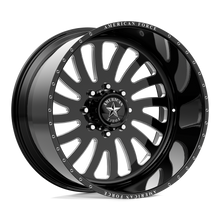 Load image into Gallery viewer, AFTG74W87-5-21 - American Force AFW Octane 22X10 6X135 -25mm Gloss Black Mill-Mach - American Force Wheels Canada