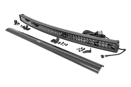 72950BD Black Series LED - 50 Inch Light- Curved Dual Row - White DRL Rough Country Canada