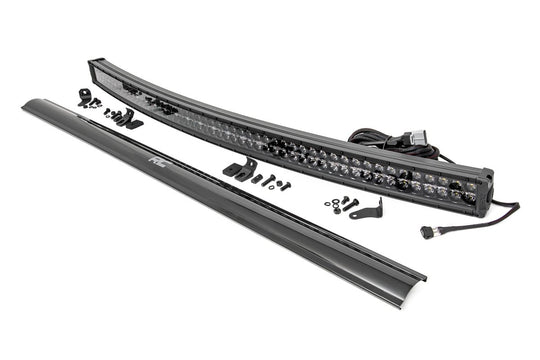 72954BD Black Series LED - 54 Inch Light- Curved Dual Row - White DRL Rough Country Canada