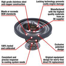 Charger l'image dans la galerie, 7303-180 Fail Safe Thermostat 180 Degrees w/ Seal Motorad