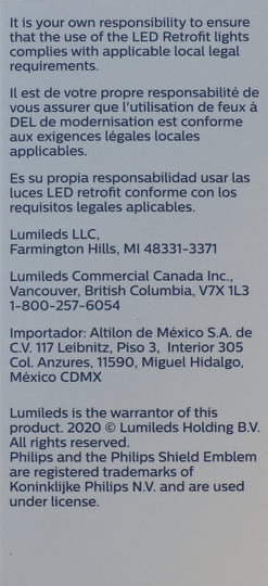 H7UELED Philips Ultinon Essential - Ultinon Essential Philips Bulbs