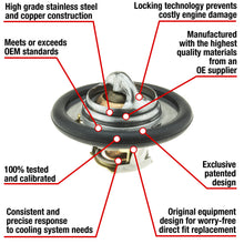 Load image into Gallery viewer, 7333-180 Fail Safe Thermostat 180 Degrees w/ Seal Motorad