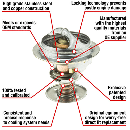 7354-192 Fail Safe Thermostat 192 Degrees Motorad