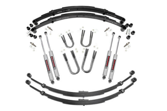 64530 3 Inch Lift Kit - Rear Springs - Jeep Grand Wagoneer/J10 Truck/J20 Truck/Wagoneer 4WD Rough Country Canada