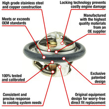 Load image into Gallery viewer, 7445-192 Fail Safe Thermostat 192 Degrees w/ Seal Motorad