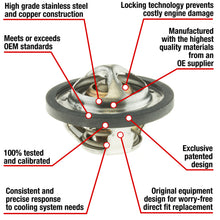 Load image into Gallery viewer, 7457-205 Fail Safe Thermostat 203 Degrees w/ Seal Motorad