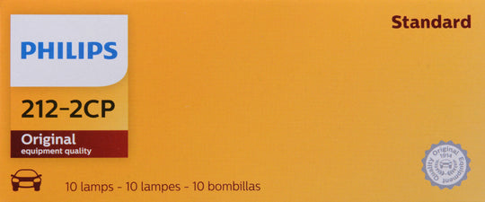212-2CP Philips Standard Miniature 212-2 - Standard - Multiple Commercial 10-Pack Philips Bulbs