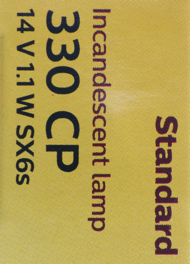330CP Philips Standard Miniature 330 - Standard - Multiple Commercial 10-Pack Philips Bulbs