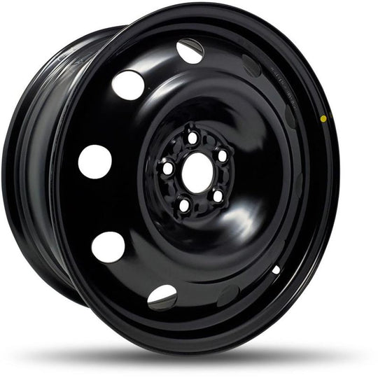 750000T - DTD Steel Wheels 17X7 5X100 48mm Black - DTD Wheels Canada