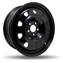 Charger l'image dans la galerie, 751001 - DTD Steel Wheel 17X6.5 5X110 ET 45mm Black - DTD Wheels Canada