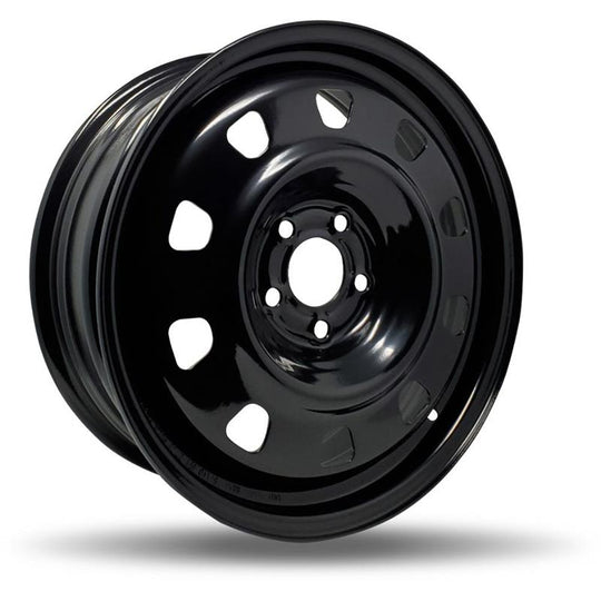 751001 - DTD Steel Wheel 17X6.5 5X110 ET 45mm Black - DTD Wheels Canada