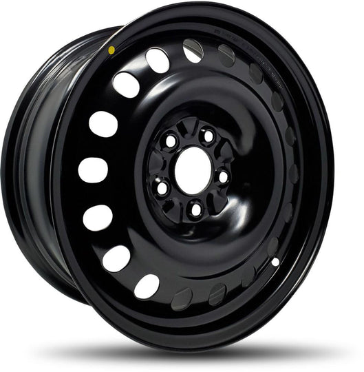 751401M - DTD Steel Wheels 17X7 5X114.3 42mm Black - DTD Wheels Canada