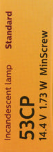 Load image into Gallery viewer, 53CP Philips Standard Miniature 53 - Standard - Multiple Commercial 10-Pack Philips Bulbs