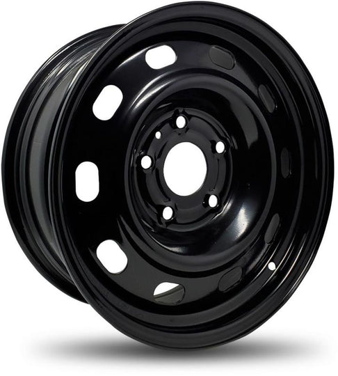 753900 - DTD Steel Wheel 17X7 5X139.7 ET 25mm Black - DTD Wheels Canada