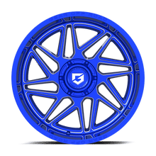 Charger l'image dans la galerie, 761BLM-2126844 - Gear Off-Road 761BLM Ratio 20X12 6X135 / 6X139.7 -44mm Milled Blue - Gear Off-Road Wheels Canada