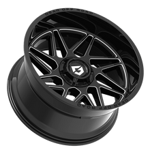 Charger l'image dans la galerie, 761BM-2095218 - Gear Off-Road 761BM Ratio 20X9 5X150 / 5X139.7 18mm Gloss Black Milled - Gear Off-Road Wheels Canada