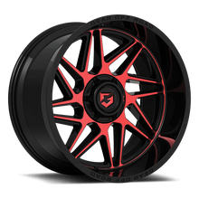 Charger l'image dans la galerie, 761MBR-2100819 - Gear Off-Road 761MBR Ratio 20X10 5X135 / 5X127 -19mm Red Tint Machined - Gear Off-Road Wheels Canada