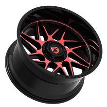 Charger l'image dans la galerie, 761MBR-2100819 - Gear Off-Road 761MBR Ratio 20X10 5X135 / 5X127 -19mm Red Tint Machined - Gear Off-Road Wheels Canada