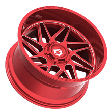 Load image into Gallery viewer, 761RM-2106819 - Gear Off-Road 761RM Ratio 20X10 6X139.7 / 6X135 -19mm Milled Red - Gear Off-Road Wheels Canada