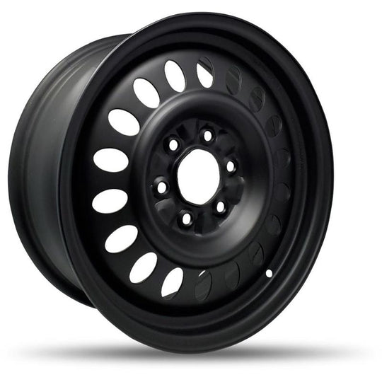 762000 - DTD Steel Wheel 17X7 6X120 ET 30mm Black - DTD Wheels Canada