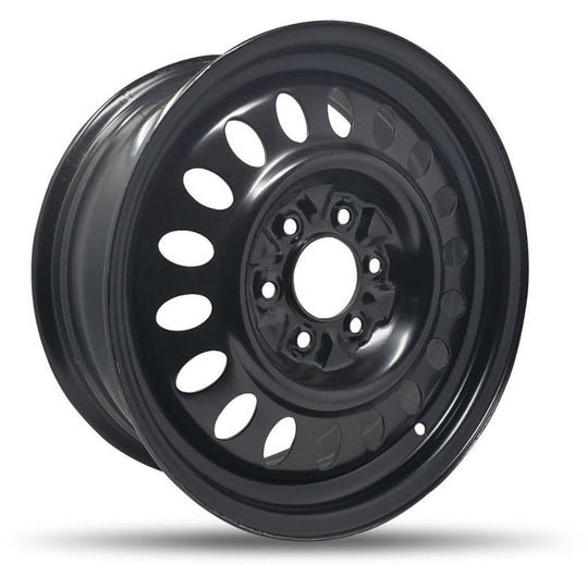 762700U - DTD Steel Wheel 17X7 6X127 ET 51mm Black - DTD Wheels Canada