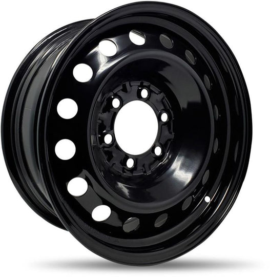 763902 - DTD Steel Wheel 17X7 6X139.7 ET 14mm Black - DTD Wheels Canada