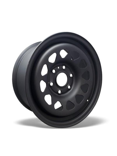 763905 - DTD Steel Wheel 17X8 6X139.7 ET 24mm Black - DTD Wheels Canada
