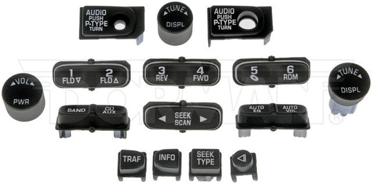 76822 Radio Knob Dorman - HELP Canada