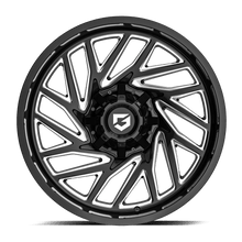 Load image into Gallery viewer, 769BM-2095218 - Gear Off-Road 769BM Sequence 20X9 5X139.7 / 5X150 18mm Gloss Black Milled - Gear Off-Road Wheels Canada