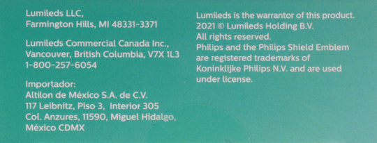 7440RLED Philips Ultinon LED 7440RLED - Ultinon LED - Red Philips Bulbs