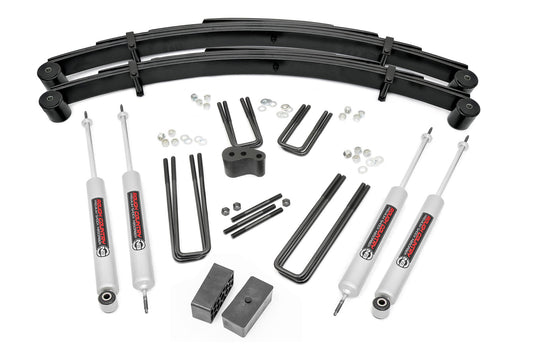 415.20 4 Inch Lift Kit - Lowboy - Ford F-250 4WD (1977-1979) Rough Country Canada
