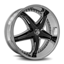 Load image into Gallery viewer, REF-229BLNK1373 - Diablo Reflection X 22X9.5 Blank 13mm Chrome - Diablo Wheels Canada