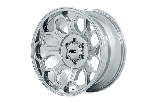 77200912C - Rough Country 77 Series 20X9 6X139.7 0mm Chrome - Rough Country Wheels Canada