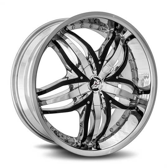 ANG-20851142073 - Diablo Angel 20X8.5 5X114.3 20mm Chrome - Diablo Wheels Canada