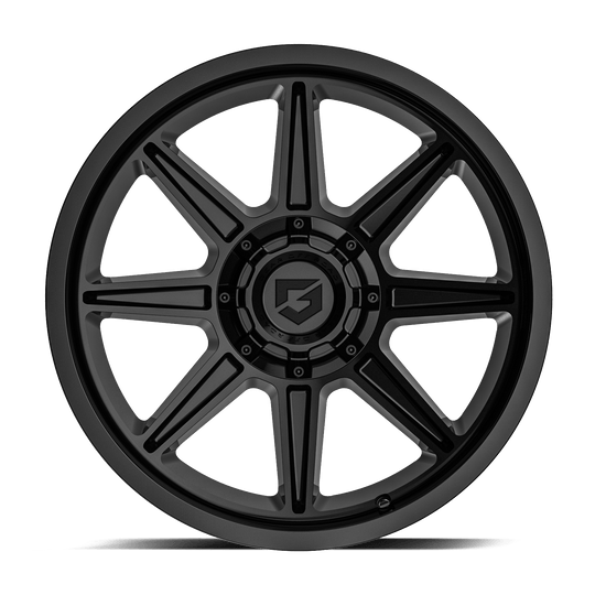 773B-2096818 - Gear Off-Road 773B Balast 20X9 6X139.7 / 6X135 18mm Gloss Black - Gear Off-Road Wheels Canada