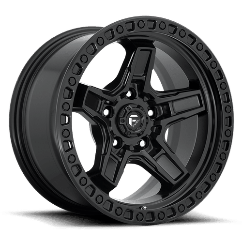 D69720907550 - Fuel Off-Road D697 Kicker 20X9 5X127 ET 1mm Matte Black - Fuel Off-Road Wheels Canada
