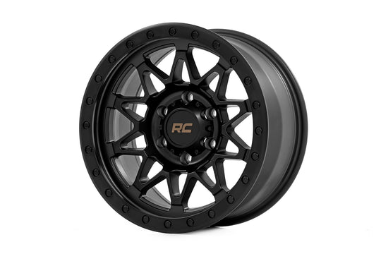 78180912B - Rough Country 78 Series 18X9 6X139.7 0mm Black - Rough Country Wheels Canada