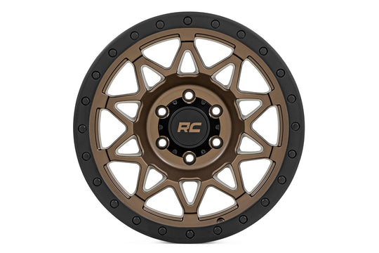 78181217 - Rough Country 78 Series 18X9 6X135 -12mm Bronze/Black - Rough Country Wheels Canada