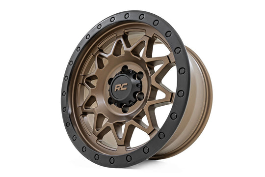78181217 - Rough Country 78 Series 18X9 6X135 -12mm Bronze/Black - Rough Country Wheels Canada