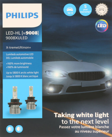 9008XULED XtremeUltinon LED Philips Bulbs