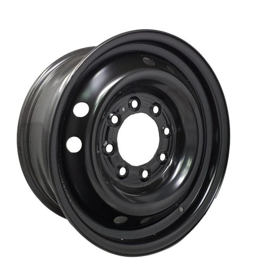 786501 - DTD Steel Wheel 17X7 8X165.1 ET 45mm Black - DTD Wheels Canada
