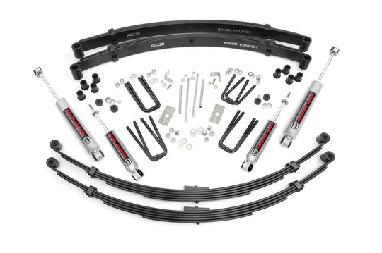 71030 3 Inch Lift Kit - RR Springs - Toyota Truck 4WD (1979-1983) Rough Country Canada