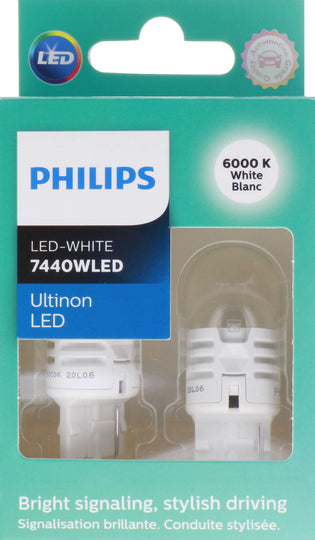 7440WLED Philips Ultinon LED 7440WLED - Ultinon LED - White Philips Bulbs